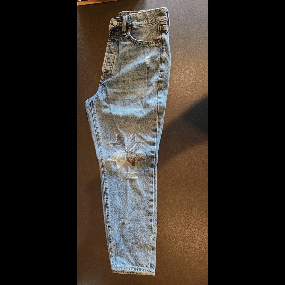 Old Navy Patchwork Jeans Sz 4p